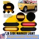 6/12x Red Amber Smoke Marker Side Bumper Fender Lamp For Mazda Miata MX-5 90-05