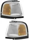  Driver and Passenger Side Corner Light For Oldsmobile Cutlass Ciera 1987-1996