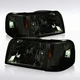 For 1993-1997 Ford Ranger Smoke Lens Headlights+Corner Turn Signal Lamps Set
