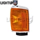 Left Driver Chrome Park Signal Light for 1984-1986 TOYOTA 4RUNNER PICKUP 2WD