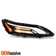 For 2021-2024 Nissan Rogue Upper Halogen Signal w/ LED DRL Turn Signal Passenger