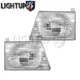 Headlights for 1997-2007 FORD ECONOLINE VAN E150 E250 E350 Left Right Side Pair