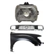 Front Grille Kit For 1995-1997 Toyota Tacoma Base DLX SR5