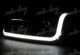 BLACK DRL LED HEADLIGHTS+BUMPER W/AMBER REFLECTOR FIT 99-06 GMC SIERRA 1500/2500