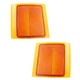 For Chevy Suburban Side Marker Light Reflector 1994-1999 Passenger Driver Pair