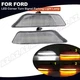 Pairs Sequential LED Corner Turn Signal Parking Lights For 15-17 Ford Mustang