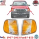 Front Left & Right Corner Parking Lights Turn Signals Set For 97-2003 Ford F-150