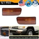 OE-Style Amber Lens Front Bumper Turn Signal Lights For 1999-2002 Toyota 4Runner