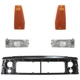 CHEROKEE 96-96/COMANCHE 92-92 HEADER PANEL 5-pc Kit Adhesive Letter Type Thermop