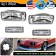For Chevrolet Camaro 85-92 Clear Bumper Turn Signal Lights & Side Marker Lights
