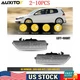 Clear LED Front Bumper Side Marker Light For 10-14 VW Jetta Sport Wagen 2-20X