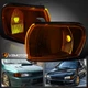 Fits 1995-2001 Subaru Impreza WRX Amber Corner Lights Signal Parking Lamps 95-01