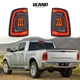VLAND For 2009-2018 Dodge Ram 1500 2500 3500 LED Tail Lights w/Startup Animation