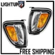 2001-2004 TOYOTA TACOMA Left Right Pair Chrome Trim Park Turn Signal Lights