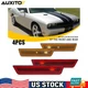 For Dodge Challenger 2008-14 Smoked LED Front + Rear Side Bumper Marker Lights A