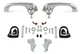 C7ZZ-6522404-5P Scott Drake Exterior Door Handle Kit Show Quality