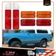 8PCS Tail Light Lens Backup Side Marker Kit For 1968-1972 Chevy GMC Pickup Truck