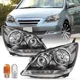 Headlight Assemblyf or 2005-2010 Honda Odyssey [Factory Halogen Type] Headlamp C
