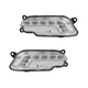 NEW PAIR OF DAY TIME RUNNING LIGHTS FITS MERCEDES BENZ E200 E300 12 13 MB2562100