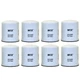 WIX Set of 8 Engine Oil Filters Spin-On For Chevy G30 Peugeot 304 404 504 505
