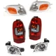 Auto Light Kit For 97-2004 Oldsmobile Silhouette Driver and Passenger Side Kit