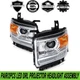 PAIR/2PCS LED DRL Projector Headlight For GMC Sierra 1500 2500HD 3500HD 2014-19