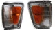 Front Left, Front Right Signal Light Fits 1989-1991 Toyota Pickup 4WD Clear