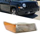 Front Passenger Side For 07-2017 Jeep Patriot Parking Turn Signal Light Housing