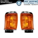 Corner Marker Light Set Fits 1987-1989 Toyota 4Runner 1987-1988 Pickup