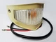Parking Light Lamp Cream Rim, Clear Lens Amber Bulb 1953 1954 Ford Pickup Truck