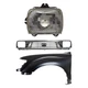 Front Grille Kit For 1995-1997 Toyota Tacoma Base DLX SR5