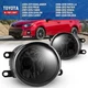 Fog Lights for Toyota 08-11 Highlander/07-14 Yaris Camry/09-16 Corolla Smoke L+R