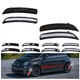 4X LED White Front Rear Bumper Side Marker Lights For Fiat 2012-2017 500 Abarth