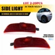2-20X Left Right Side Marker Light Red For 2016-2023 Mazda Miata MX-5 NA1J515H0C