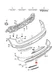 Genuine AUDI AudiQ5L Q5 871 FYB Cover For Towing Eye Left 80A807441AGRU