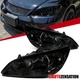 Fit 2004-2005 Honda Civic Coupe Sedan Smoke Headlights Lamps Left+Right 04-05