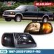 Headlights For 1997-2003 Ford F-150 /1997-1999 F-250 LightDuty /97-02 Expedition