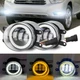 For Toyota Prius 2012-2015 Pair Bumper white Fog Lights Driving Lamps