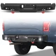 For 2015-2025 Ford F-150 New Steel Rear Bumper With LED Lights & Sensor Holes