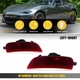 2PCS Red Fender Rear Side Fit Mazda Light 2016-2023 Housings Miata LH&RH MX-5