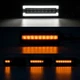 For 84-96 Jeep Cherokee & 86-92 Comanche Smoked Switchback LED DRL Signal Lights