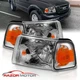 For 2001-2011 Ford Ranger Chrome OE Replacement Headlight Corner Assembly Pair