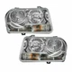 For 2005-2007 Chrysler 300 Headlight Driver and Passenger Side Pair DOT Type