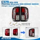 Halogen Upgrade To LED For 2014-2019 Chevy Silverado 1500 Black Tail Lights Pair