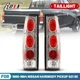 95-97 Tail Lights for Nissan Pickup SE XE 86-94 D21 Altezza Chrome Clear