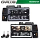Fit For 88-98 Chevy GMC Sierra C/K Silverado Black LED Tube Headlights Headlamp