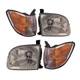 Headlight Corner Light Fits 01-04 Toyota Sequoia Tundra CAPA TO2502144 TO2503144