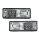 For Chevy Caprice 1990 Headlights Driver And Passenger Side | Pair | Clear Lens