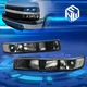For 03-24 Chevy Express/GMC Savana Front Parking Turn Signal Lights Smoked/Clear