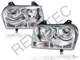05-07 Chrysler 300 OE Style Replacement Headlights Lamps RH +LH 